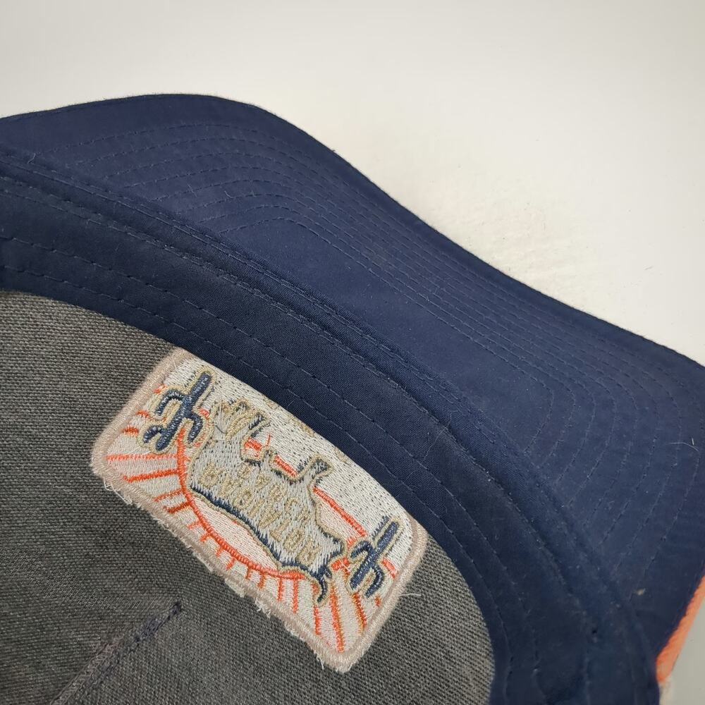 Dale Brisby 5 Panel Blue One Size Trucker Mesh Rope Radiator Ranch Cattle hat - Picture 8 of 9